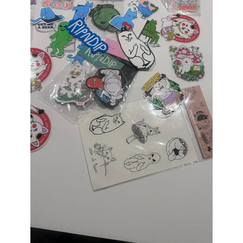 Ripndip Sticker Air Freshener Tattoo lot huge